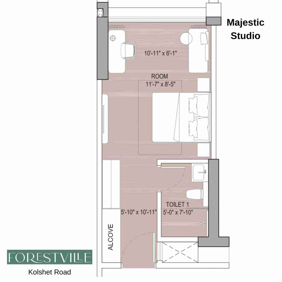 Oberoi-Forestville-Floor-Plan-Studio-Majestic