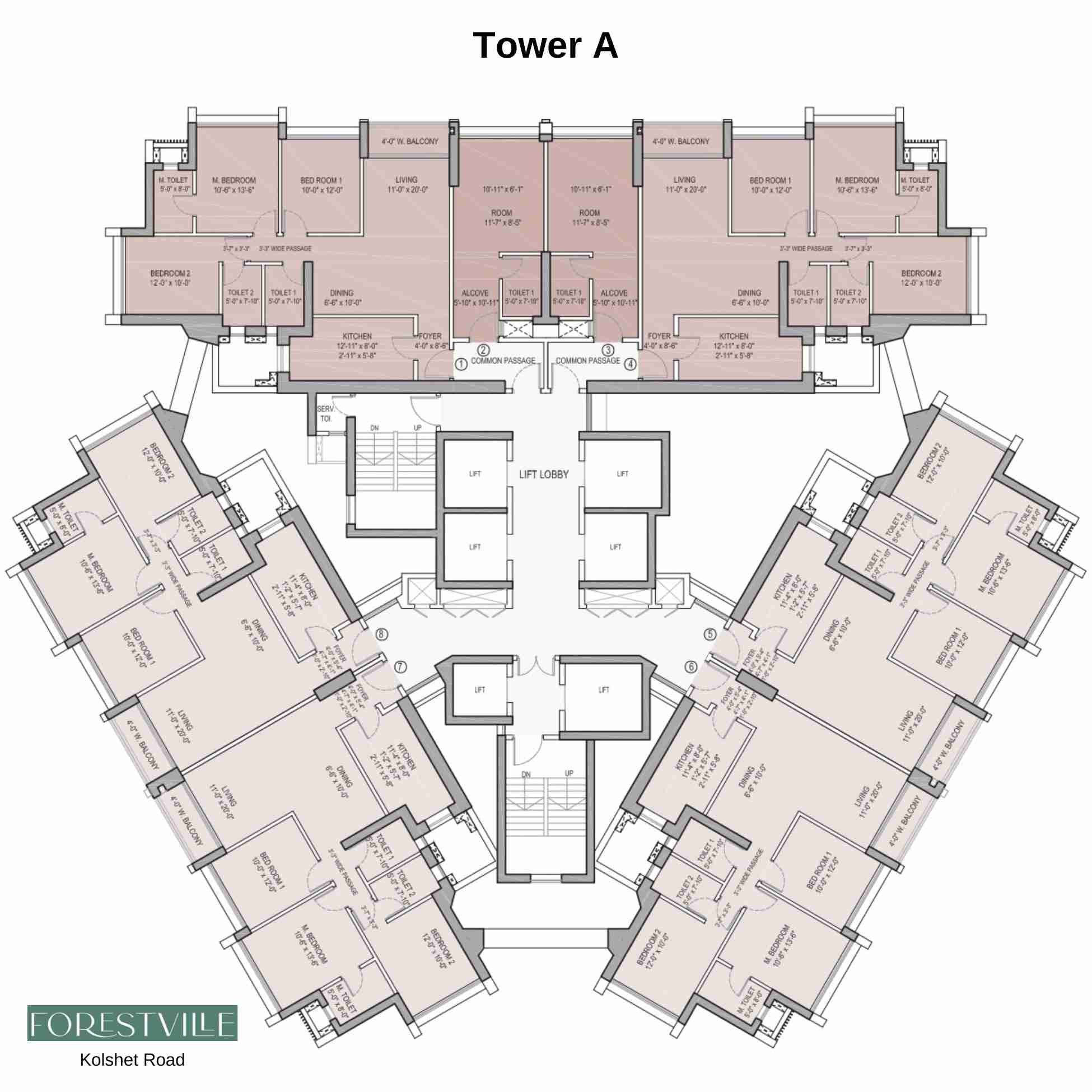 Oberoi-Forestville-Floor-Plan-Tower-A